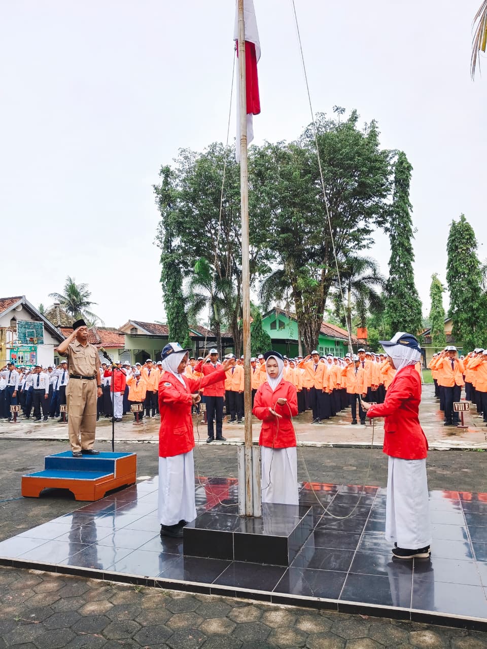 Upacara hari kedaulatan Negara